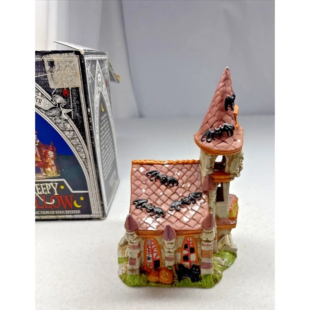 Midwest Cannon Falls Creepy Hollow Bewitching Belfry 1995 Halloween 13355-2 Box